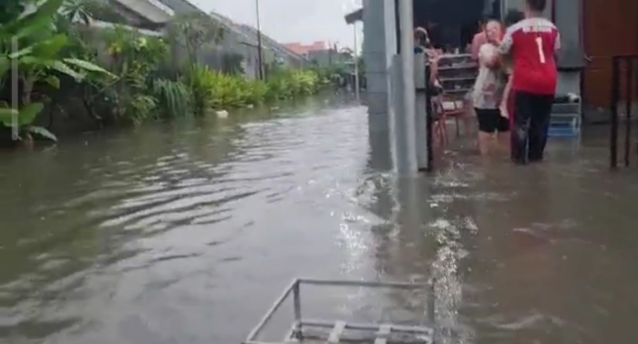 Rumah Warga di Perum Bunga Residence Banyuwangi Kebanjiran Lagi