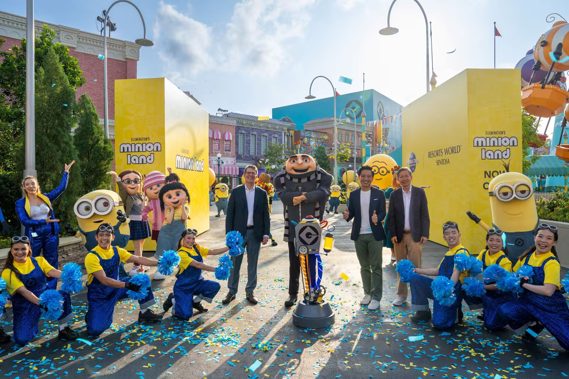 Minion Land Illumination Resmi Dibuka di Universal Studios Singapore